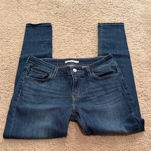 Levi's Midnight Blue Skinny Jeans